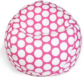 Large Polka Dot Classic Bean Bag Chair Small/Large