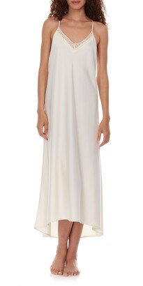 Genevive Satin Lace Nightgown