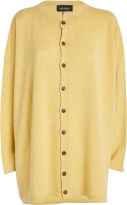 Cashmere A-Line Cardigan-AB