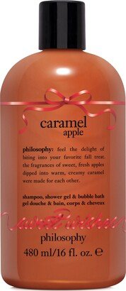 Caramel Apple Shampoo, Shower Gel & Bubble Bath, 16 oz.