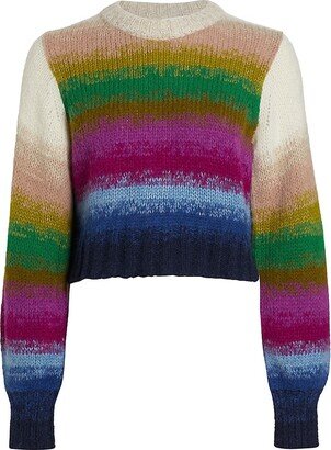 Laila Ombré Crewneck Sweater