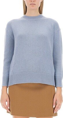 'S Max Mara Crewneck Long-Sleeved Jumper-AE