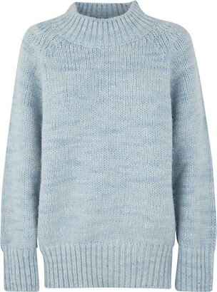 Chunky-Knitted Crewneck Jumper-AA