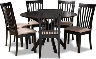 Lore Modern and Contemporary 7-Piece Dining Set