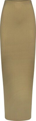 Fits Everybody Long Skirt | Khaki