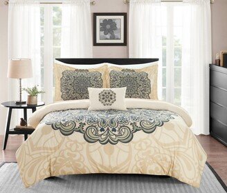 Mindy 6 Piece Twin Bed In a Bag Duvet Set