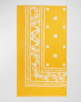 La Serviette Bandana Graphic Cotton Towel