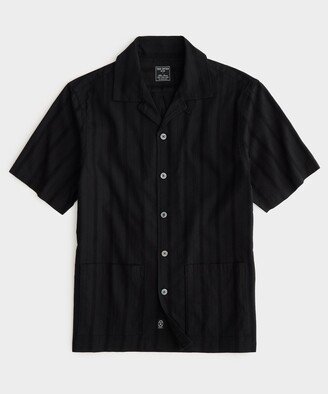 Black Stripe Leisure Shirt