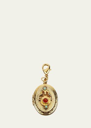 Oval Locket Charm-AA