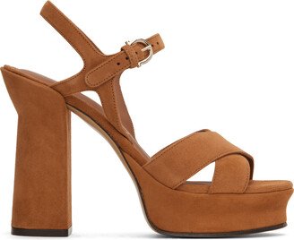 Brown Platform Sandals