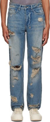 Blue Anti K Heritage Repair Jeans