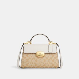 Eliza Top Handle In Signature Canvas