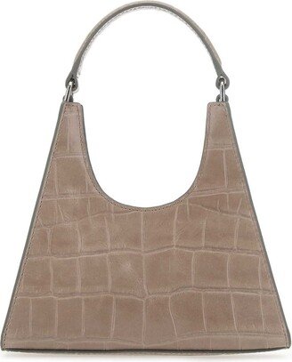 Mini Rey Embossed Tote Bag