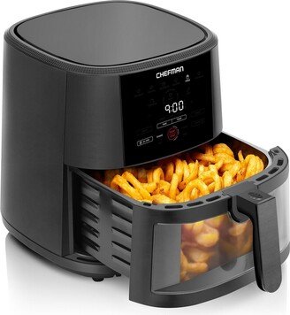 8 Quart Air Fryer Easy View Window Digital with Temperature Probe