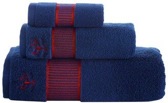 Fancy Border 3Pc Towel Set-AA