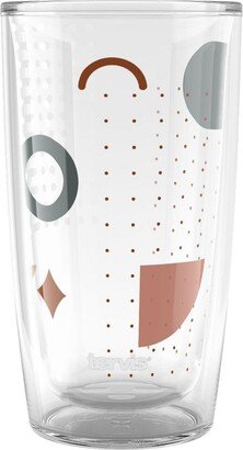 Tervis Mid Mod Jazz Collection Staccato Made in Usa Double Walled Insulated Tumbler Travel Cup Keeps Drinks Cold & Hot, 16oz, Staccato - Open Miscella