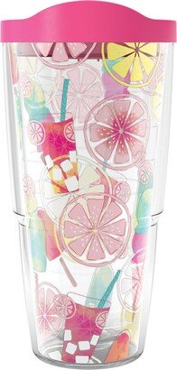 Tervis Sara Berrenson - Ice Cream Scoops and Popsicles Made in Usa Double Walled Insulated Tumbler Travel Cup Keeps Drinks Cold & Hot, 24oz, Classic