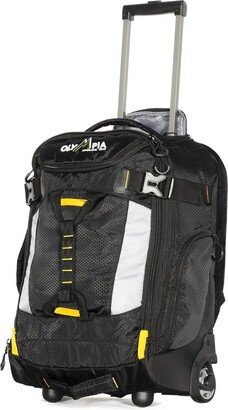 Cascade 20In Rolling Backpack Expandable Carry-On-AA