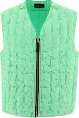 Quilted Zipped Gilet