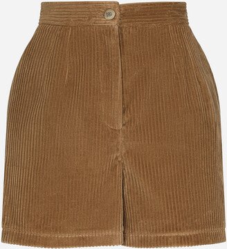 Corduroy shorts