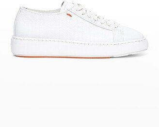 Anginal Low-Top Leather Sneakers