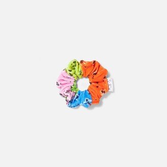 Hair Fluo Bandanna Terry Scrunchie