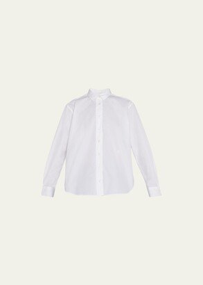 Organic Cotton Button-Front Shirt