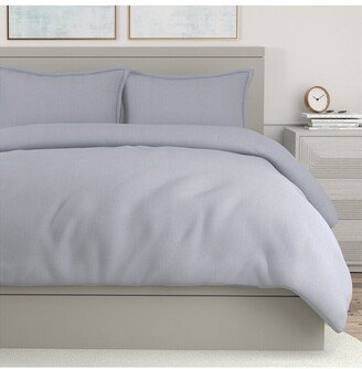 Linen-Blend Duvet Cover Set