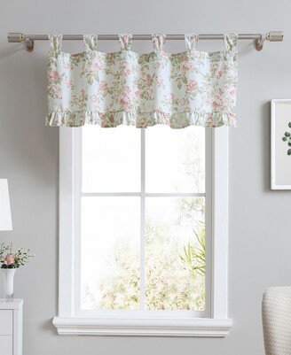 Closeout! Madelynn Tab Top Ruffle Valance, 50