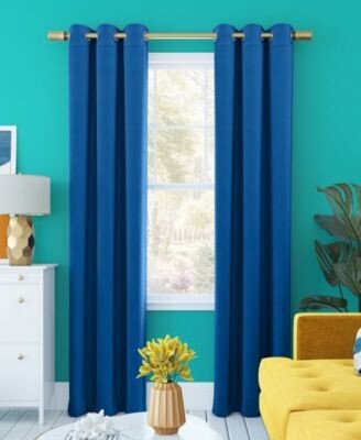 Harper Bright Vibes 100 Blackout Grommet Curtain Panel Collection