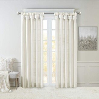 Gracie Mills Emilia Window Curtain White 95 Panel