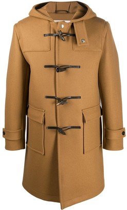 WEIR hooded duffle coat