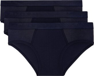 Three-Pack Navy Y Briefs