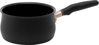 Accent Series 2qt Nonstick Hard Anodized Induction Saucepan Matte Black