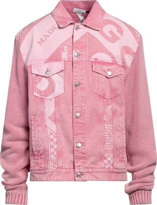 Denim Outerwear Pink