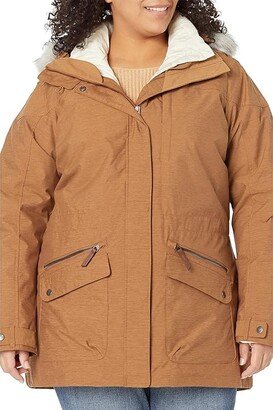 Plus Size Carson Pass IC Jacket (Elk/Chalk/Chalk) Women's Coat