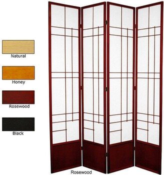 Handmade Spruce Wood 84-inch Eudes Room Divider