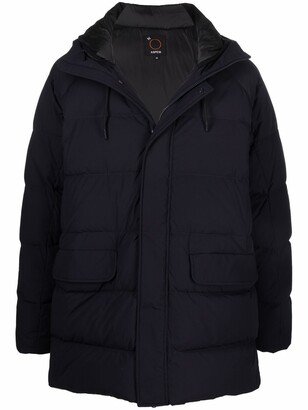 Hooded Zip-Up Padded Coat-AA