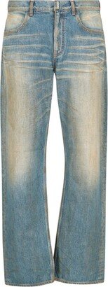 4G Plaque Straight-Leg Jeans