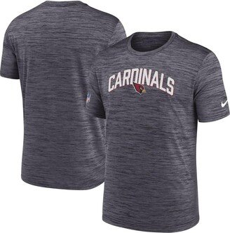 Men's Black Arizona Cardinals Velocity Athletic Stack Performance T-shirt