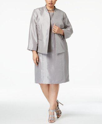 Plus Size Flyaway Dress Suit