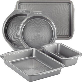 5pc Nonstick Bakeware Set - Gray