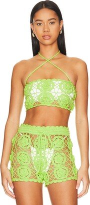 Tia Crochet Crop Top