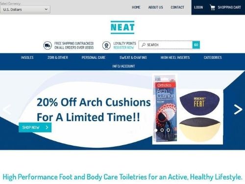Neat Feat Foot Care Promo Codes & Coupons