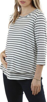 Double Layer Maternity/Nursing Top