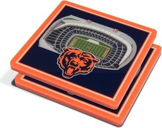 NFL Chicago Bears 3D Stadium View Coaster