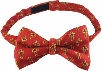 Masonic 100% Silk Rose Croix Degree Bow Tie Red