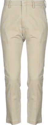 MICHAEL COAL Cropped Pants Beige