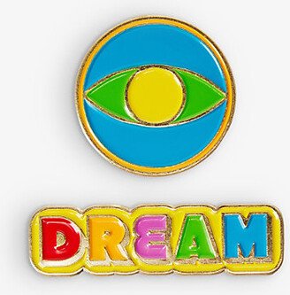 Blue/Yellow Dream Enamel Metal pin Badge