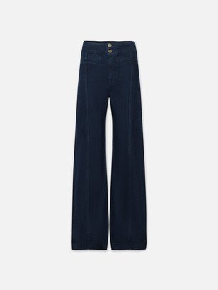 Tailored Wide Leg Jeans-AA